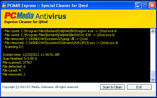 PCMAV Express for Qvod